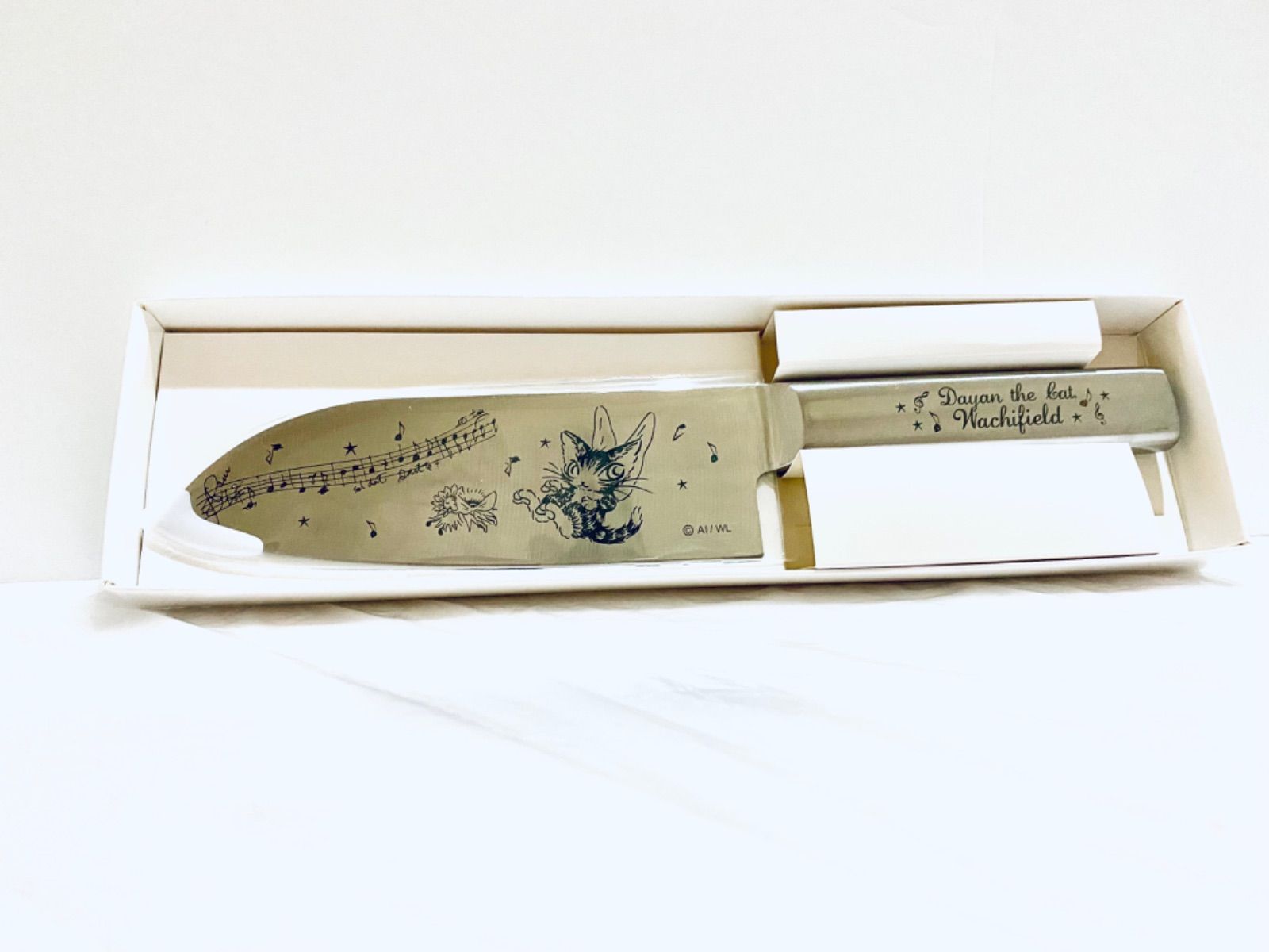 メルカリshops 新品 猫のダヤン 小三徳包丁 フェアリー スイーツ