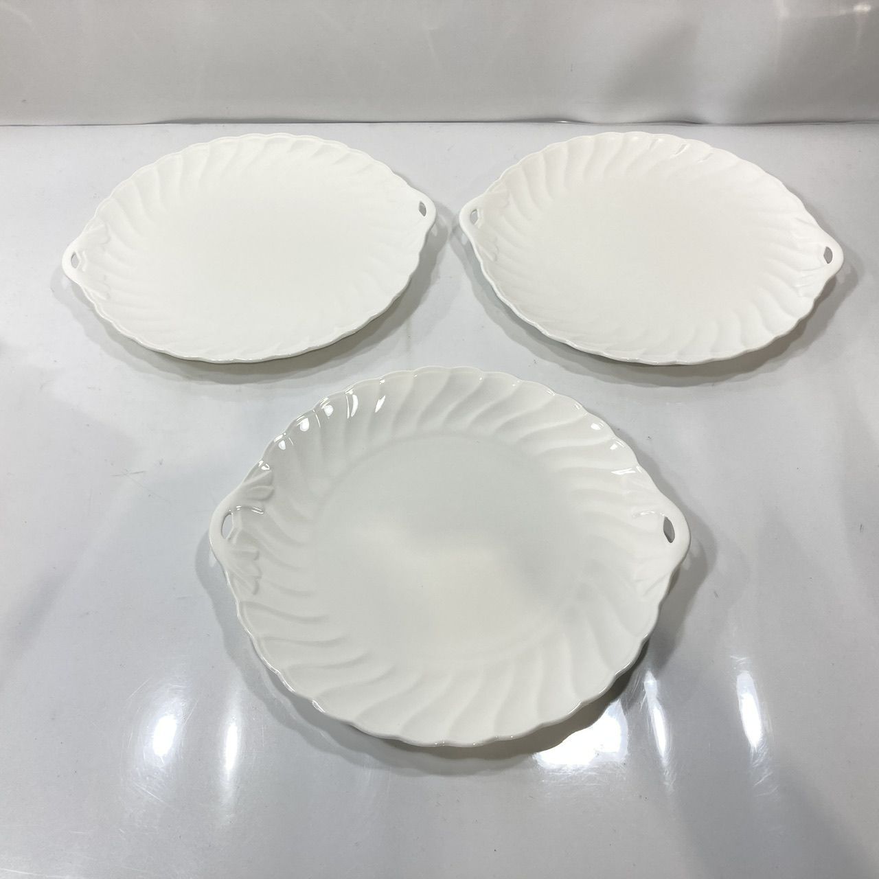 ノリタケ　皿 ノリタケ アークティック ホワイト 18cmプレート ( 電子レンジ対応 食