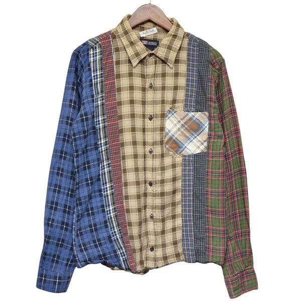 Sonic Lab リメイクフランネルシャツ SONIC LAB ソニックラブ リメイクフランネルシャツ