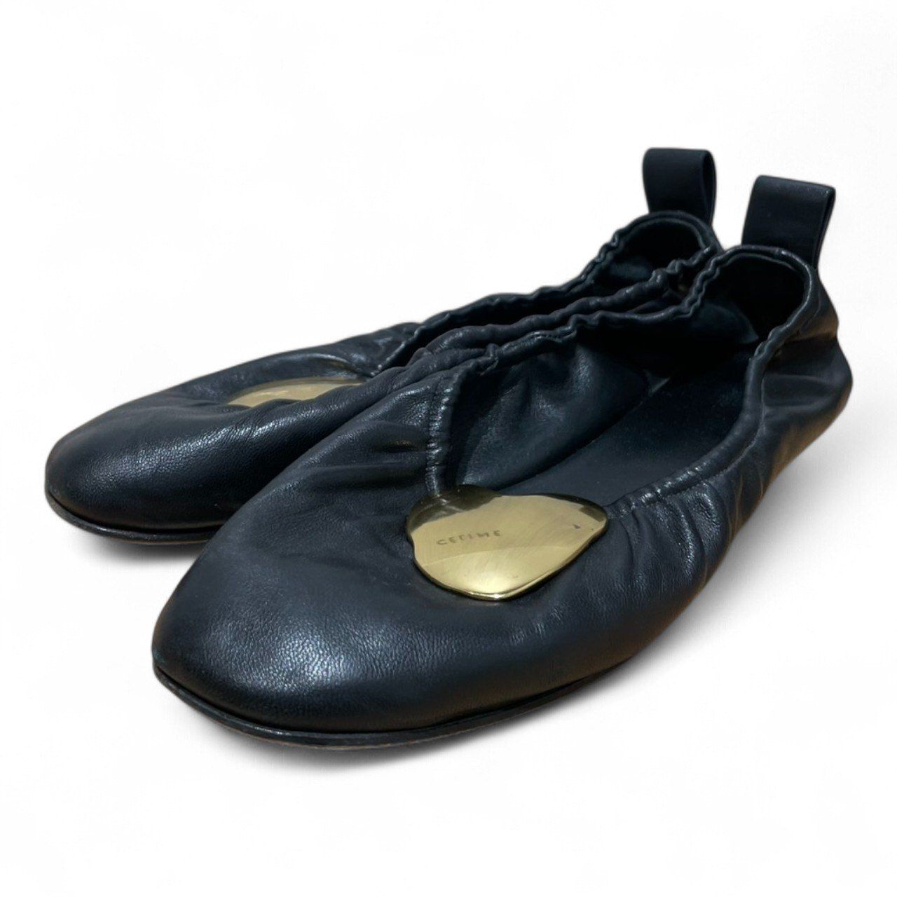 CELINE (セリーヌ) ⑤ 317133ABSC.38 soft ballerina embellished 