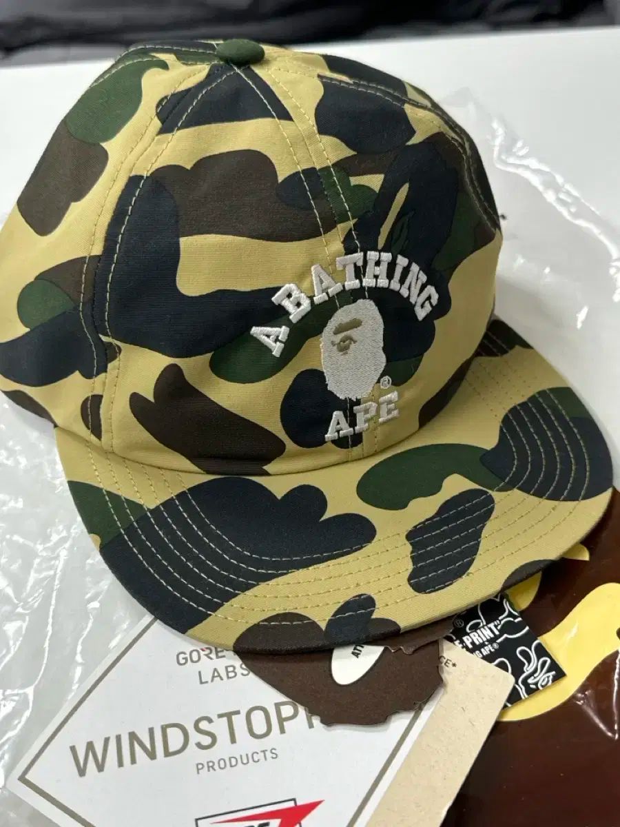 アベイシングエイプ/A BATHING APE キャップ カモフラ柄 フリー