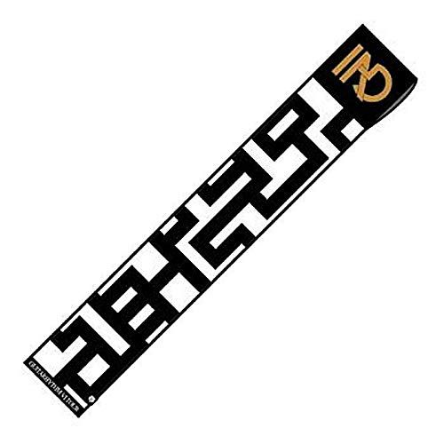 布袋寅泰 Gジャガードマフラータオル 2枚 布袋寅泰 フェイスタオル G柄 黒×