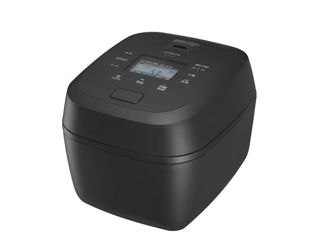 HITACHI IHジャー炊飯器 5.5合 RZ-YMD100HJ K フロストブラック 黒厚鉄釜