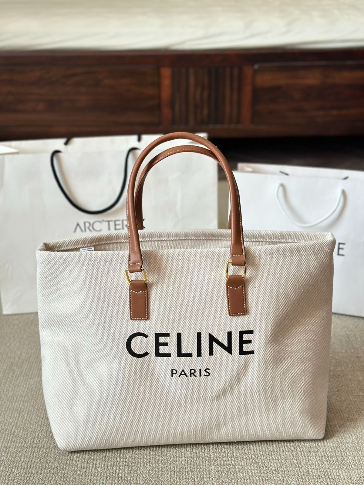 MT304　セリーヌ　CELINE　トートバッグ　キャンバス　編み込み　現状品 セリーヌ(CELINE)|トートバッグ|HARDOFFオフモール（オフモ