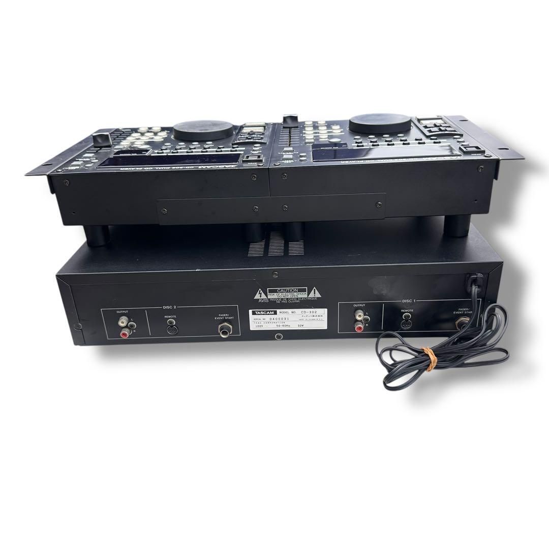 希少、激レア】TASCAM CD-302 デュアルCDプレーヤー - メルカリ
