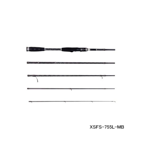 ≪ 25年5月新商品 ≫ アブガルシア クロスフィールド XSFS-755L-MB 〔仕舞寸法 48.7cm〕 返品不可