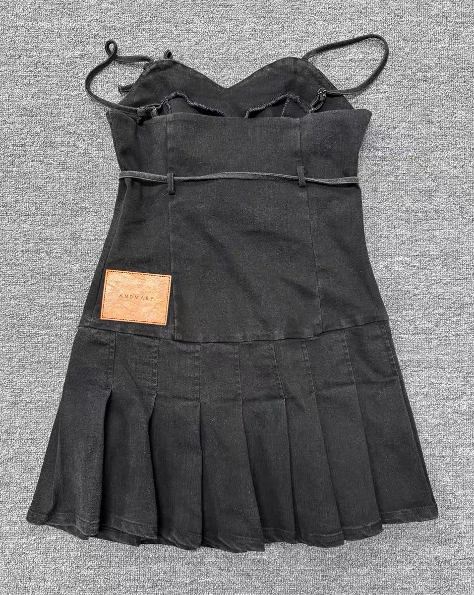 🎀 Andmary Bonnie denim mini dress アンドマリー ワンピース