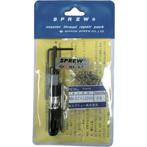 【新品・7営業日以内発送】スプリュー REPAIRM407 加工具 リペアパック Ｍ４×０．７ 日本スプリュー SPREW【沖縄離島販売】