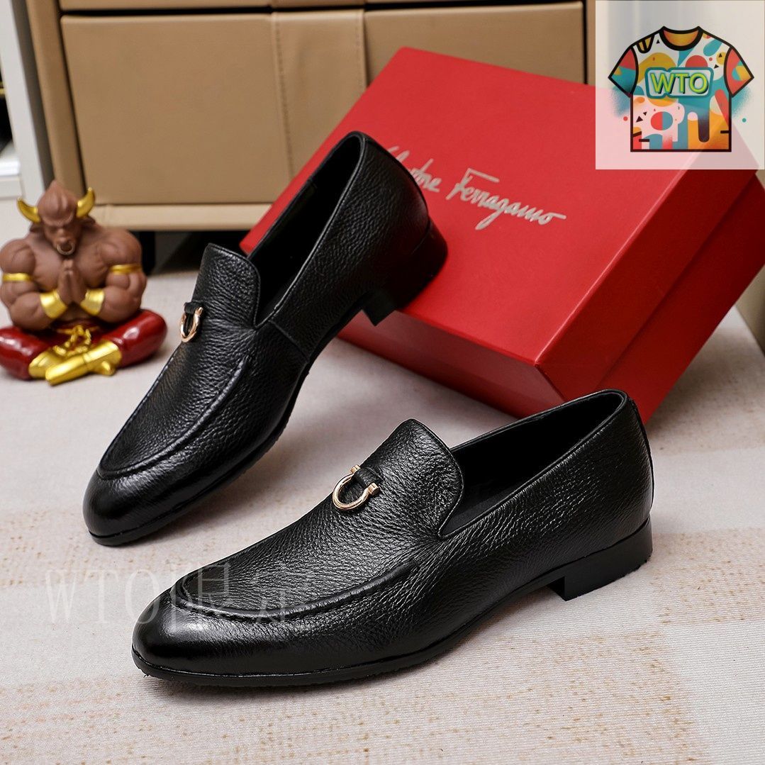 Ferragamoフェラガモ カジュアル スリッポン シューズ01-2