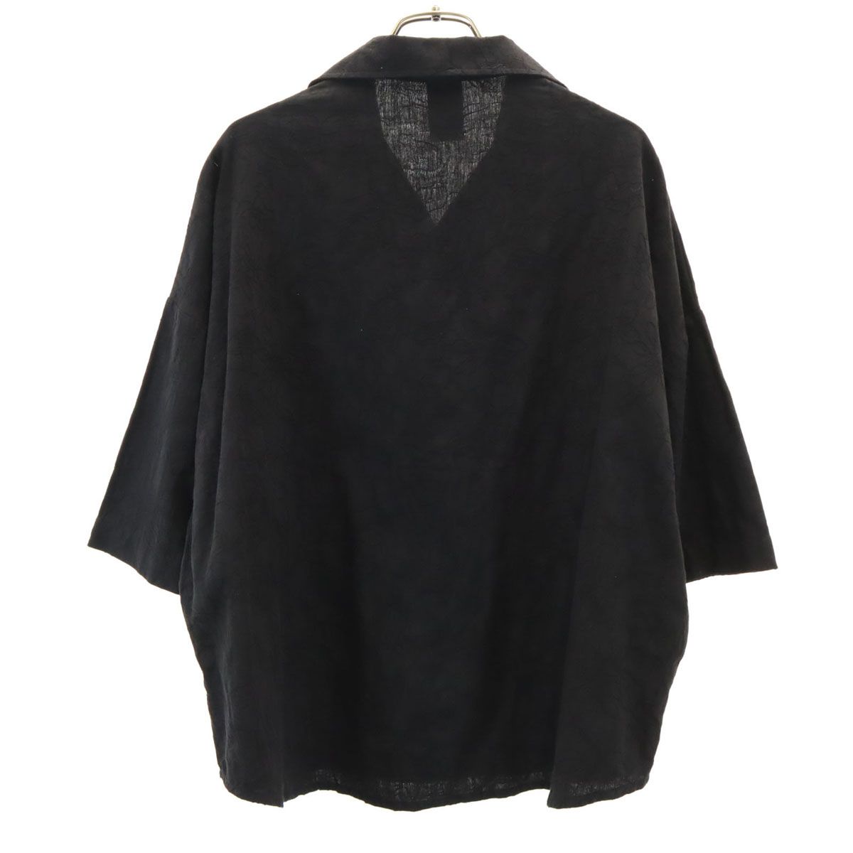【新品】Casper John ロングコート 〖XS〗BLACK 2024aw 新品】Casper John ロングコート 〖XS〗BLACK 2024aw