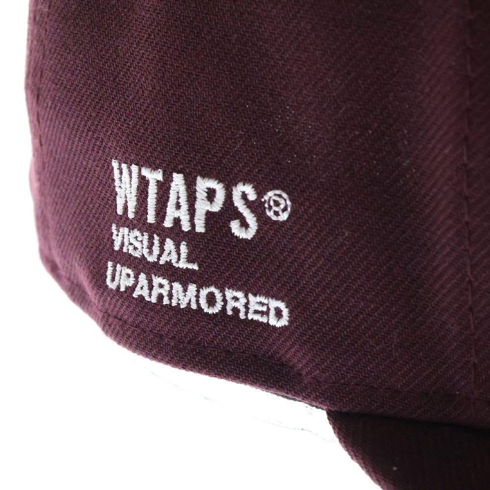 NEW ERA (ニューエラ) 24AW ×WTAPS 59Fifty Low Profile Maroon ダブル