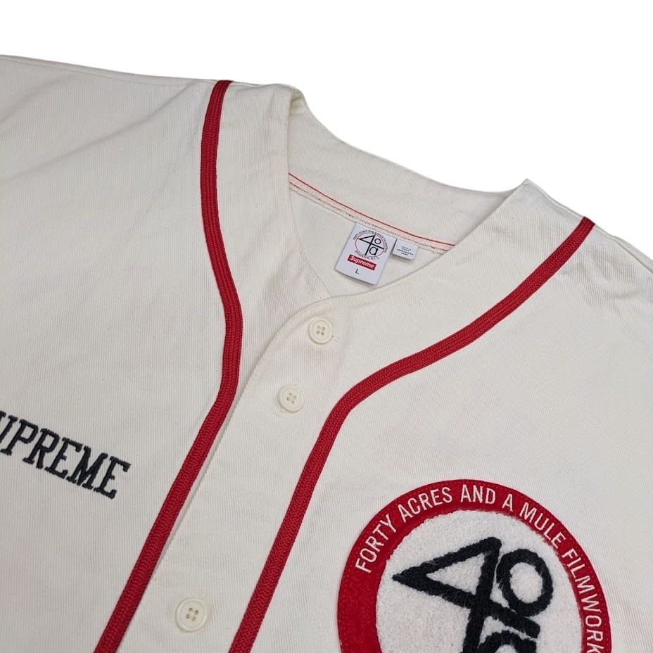 33 25SS SUPREME Supreme シュプリーム 40 Acres Twill Baseball