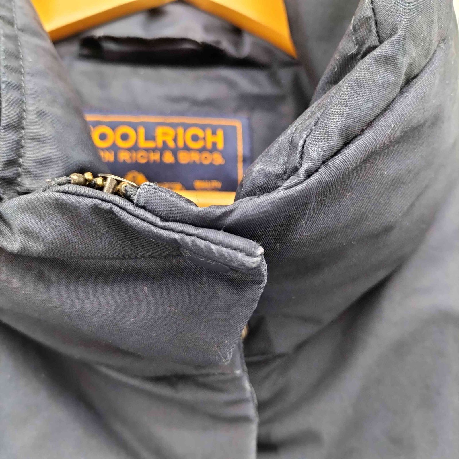 ウールリッチ WOOLRICH ラビットファー付 ロングダウン