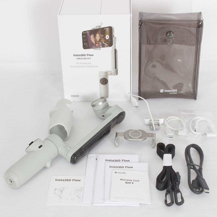 超美品3年保証】Insta360 flow インスタ360クリエーターキット