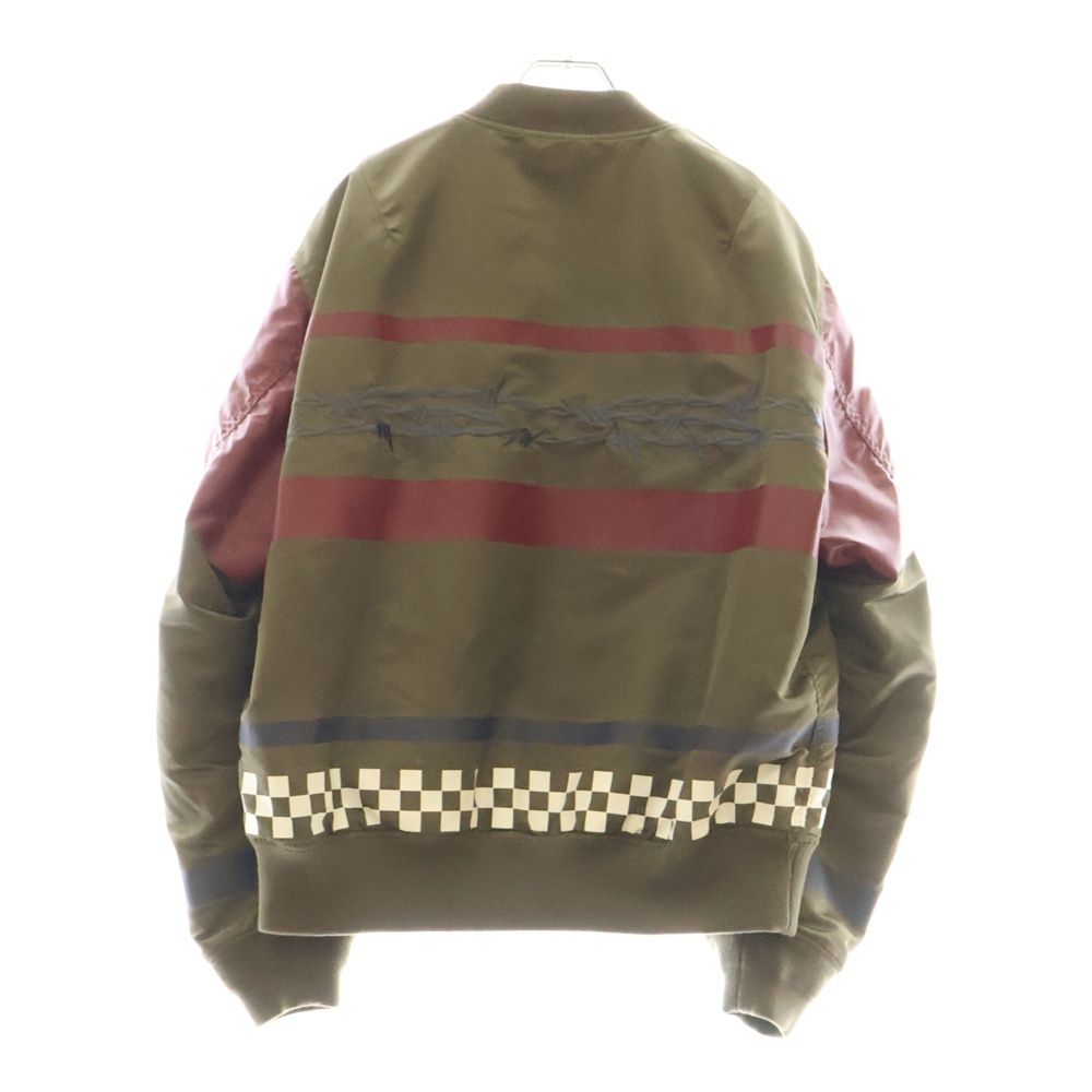 UNDERCOVER (アンダーカバー) 24AW NYツイルチェッカーMA-1 有刺