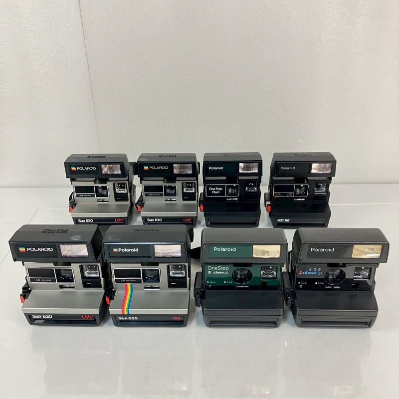 ジャンク ポラロイドカメラ 8個セット Polaroid Sun630 600BE インスタントカメラ