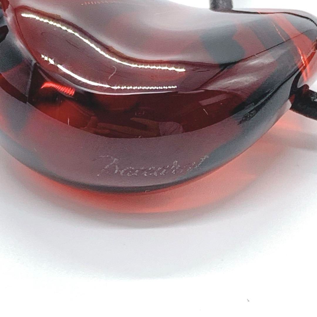Baccarat バカラ ガレ ネックレス ペンダント レッド 赤 - メルカリ