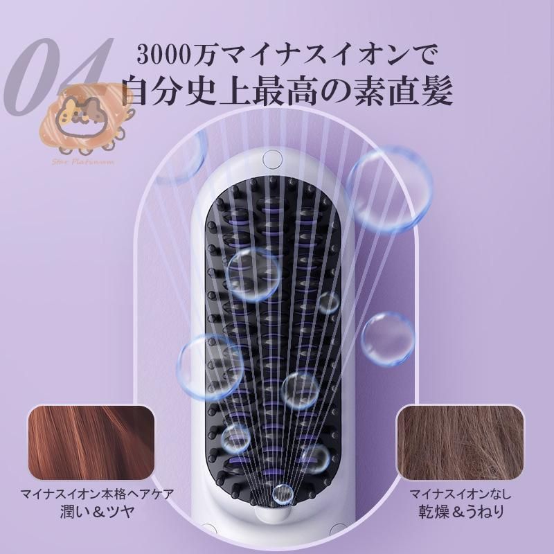 スタンド付き ヒートブラシ