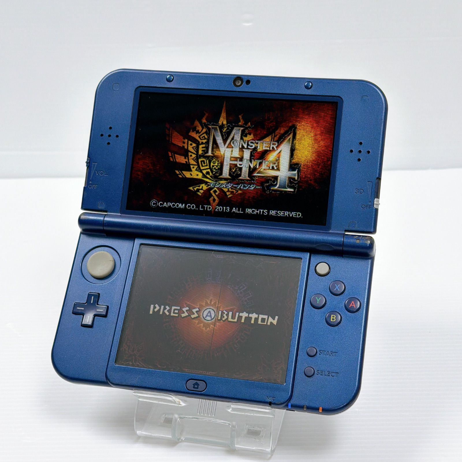 4-045 Newニンテンドー3DS LL メタリックブルー 上IPS搭載 4-045 Newニンテンドー3DS LL メタリックブルー 上IPS搭載 4-045 New