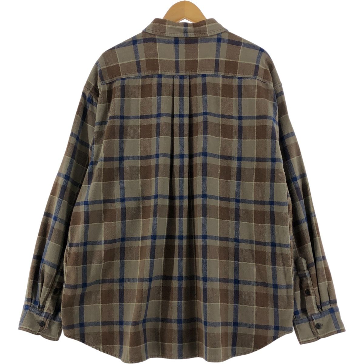 古着 90年代 ジェイクルー J.Crew 長袖 フランネルチェックシャツ