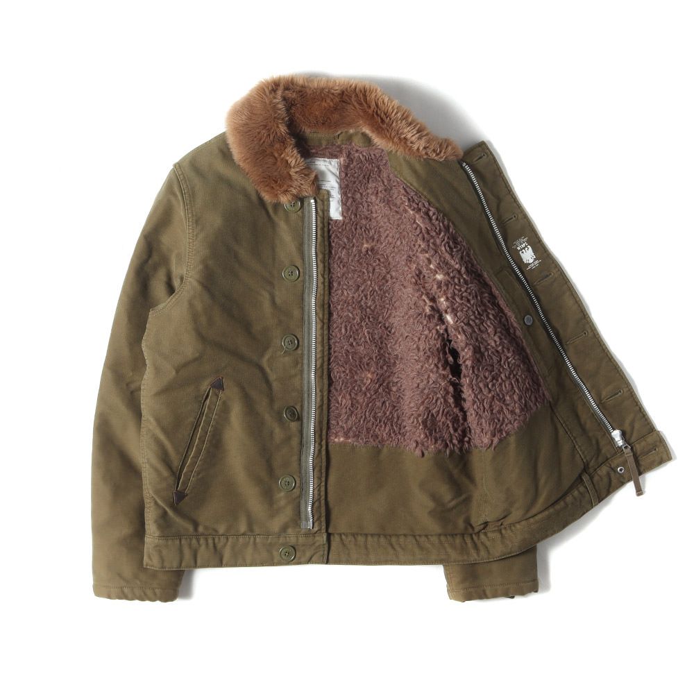WTAPS ダブルタップス ジャケット サイズ:M WTVUAロゴ N-1 デッキ 