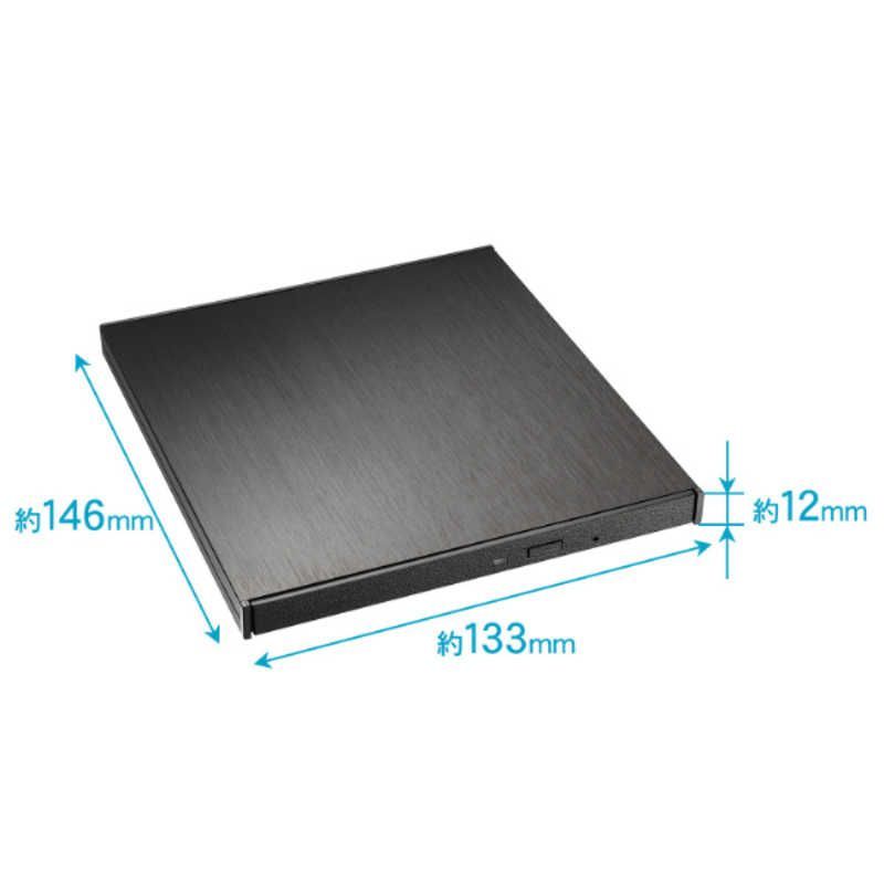 未開梱 IOデータ Type-C対応 編集 再生 保存ソフト付きポータブルブルーレイドライブ USB-A USB-C ブラック BRP-UC6Z H