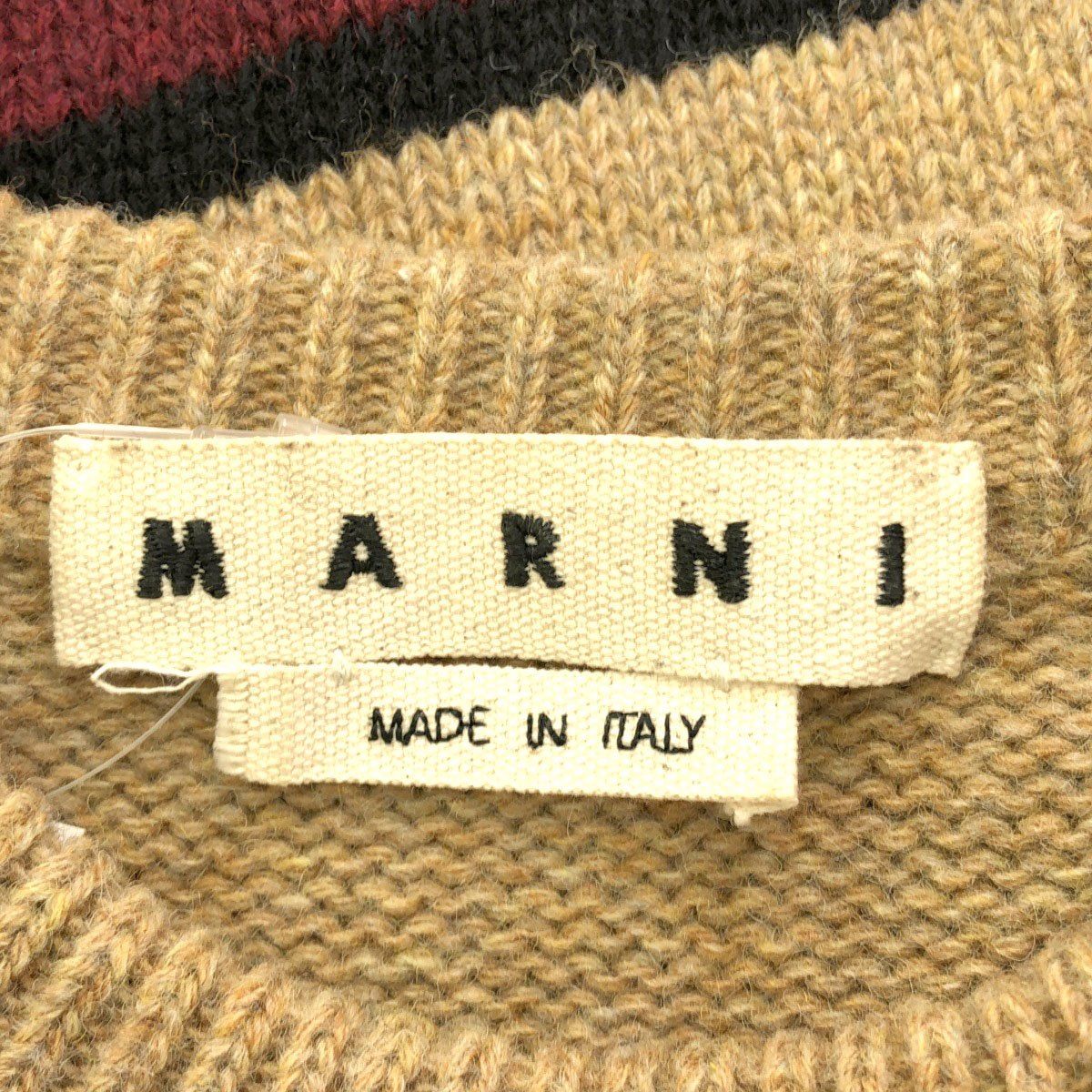 最終値下げ】MARNI ボーダー ニット セーター 17aw MARNI（ボーダー