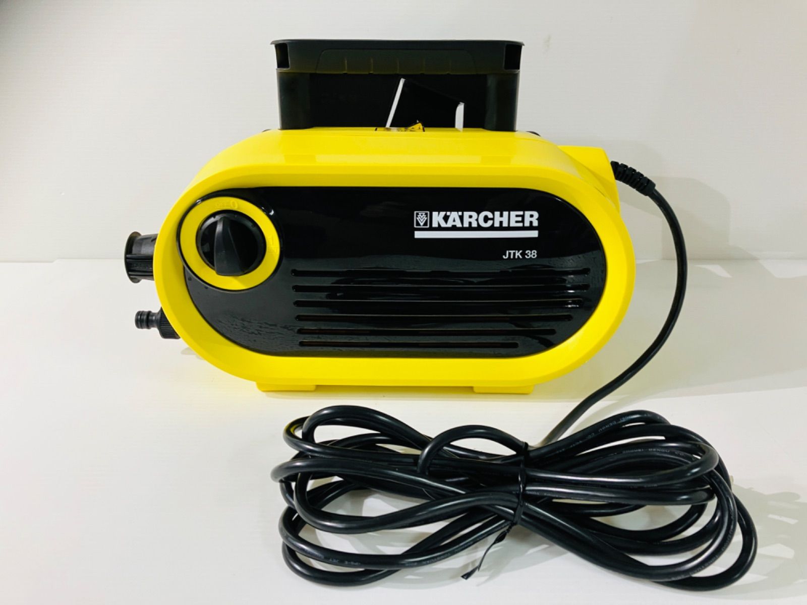 ★ 最終大幅お値下げ　ケルヒャー　KARCHER  家庭用高圧洗浄機 JTK  38  汚れた　洗車　車庫　※欠品有り ベランダ　壁　綺麗に　 ※ジャンク品(通電のみ・欠品有り)  ケルヒャージャパン株式会社　現状品　5.53kg  ★