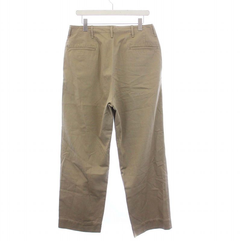新品 COMOLI KHAKI チノパンツ サイズ3 コモリ 24SS COMOLI コモリ