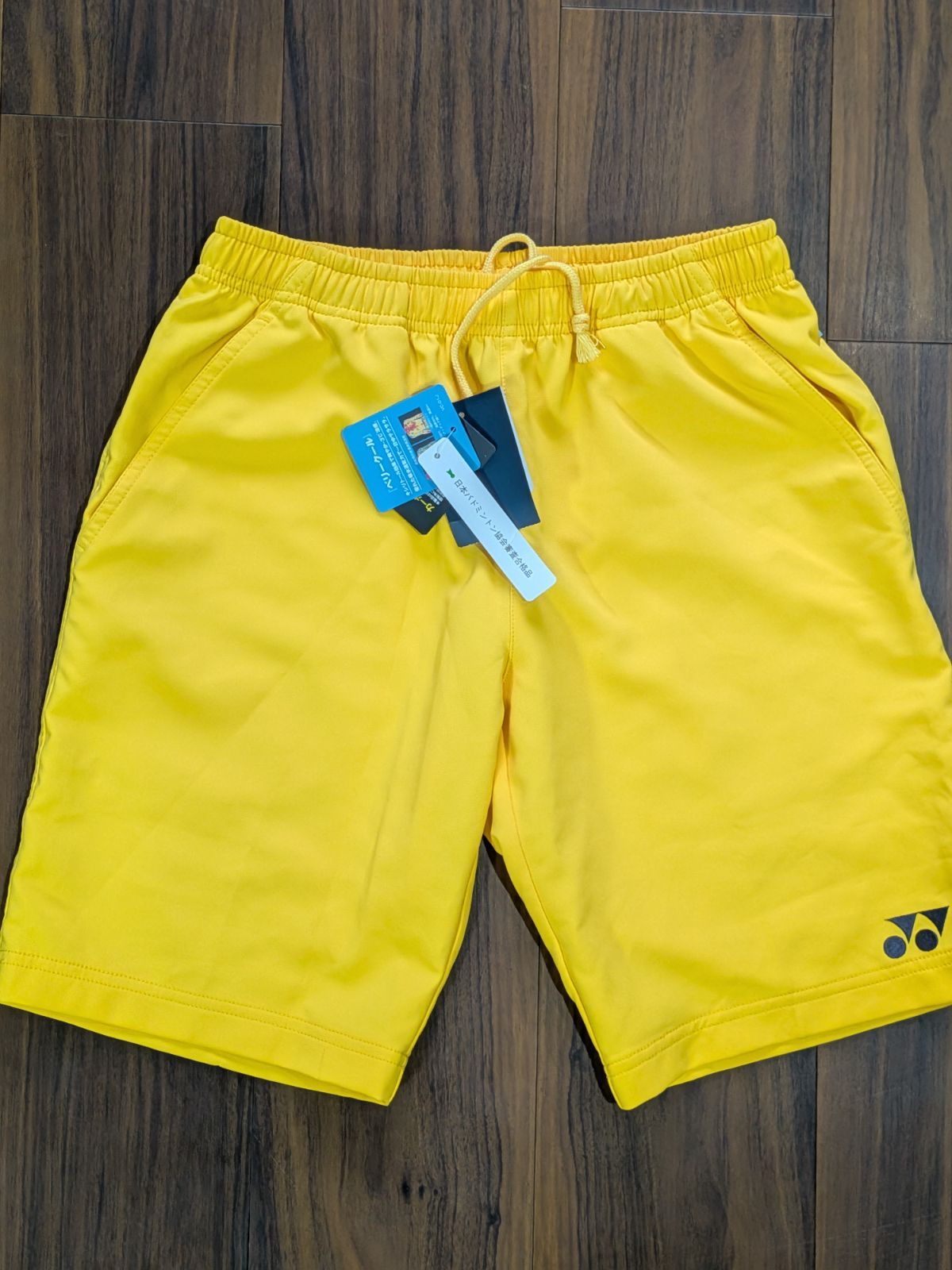 値段が激安 新品 YONEX ヨネックス ユニゲームパンツ ハーフパンツ イエロー ウェア