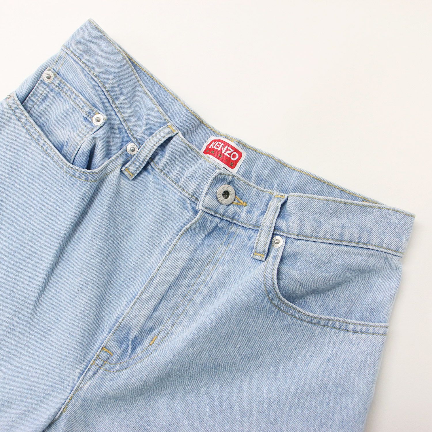 KENZO ケンゾー パンツ ライトブルー サイズ:25(S) 24春夏