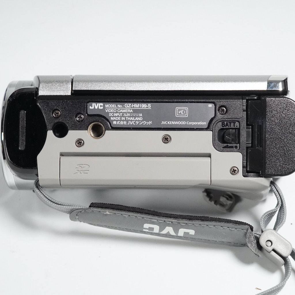 JVC Victor Everio GZ-HM199-S シルバー 元箱 動作OK 1週間保証 /9929