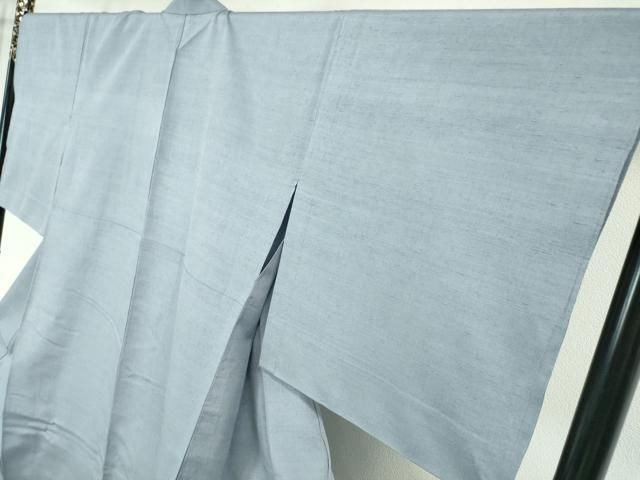 平和屋本店□極上 結城紬 奥順謹製 はたおり娘 池田重子の色 単衣