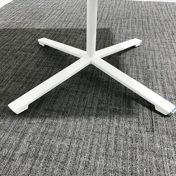 ミーティングテーブル 完成品 角テーブル ビエナ 天板固定 単柱脚タイプ キャスター付 コクヨ ホワイトナチュラル MARWIL-DEMENAGEMENTS_CH