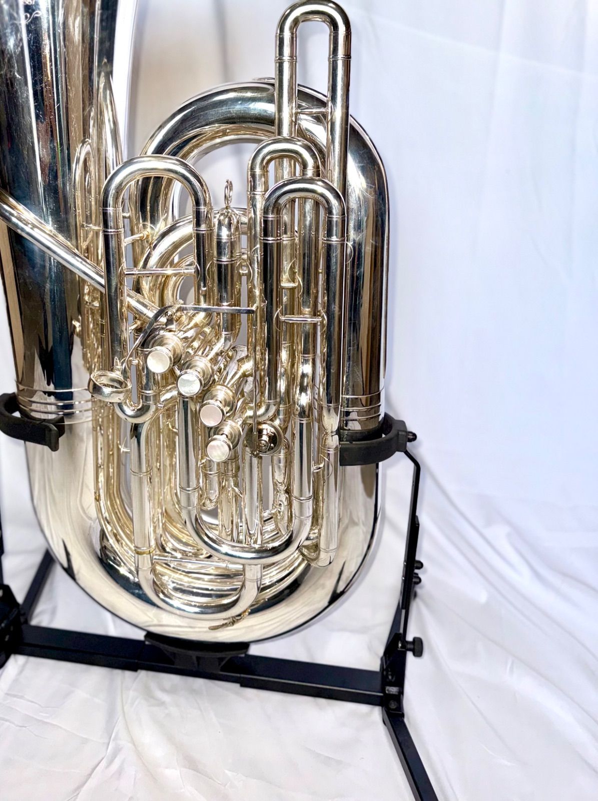 希少中古 YAMAHA チューバ C管 YCB-822S ハードケース付き 金管楽器