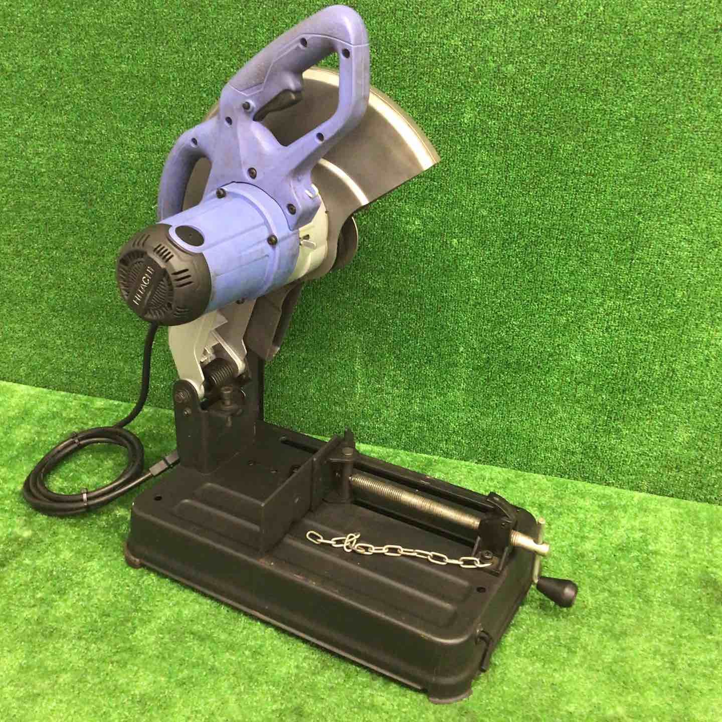 中古工具　355mm切断機　HIKOKI HITACHI/日立 355mm 高速切断機 高速カッター H-14－中古機械工具