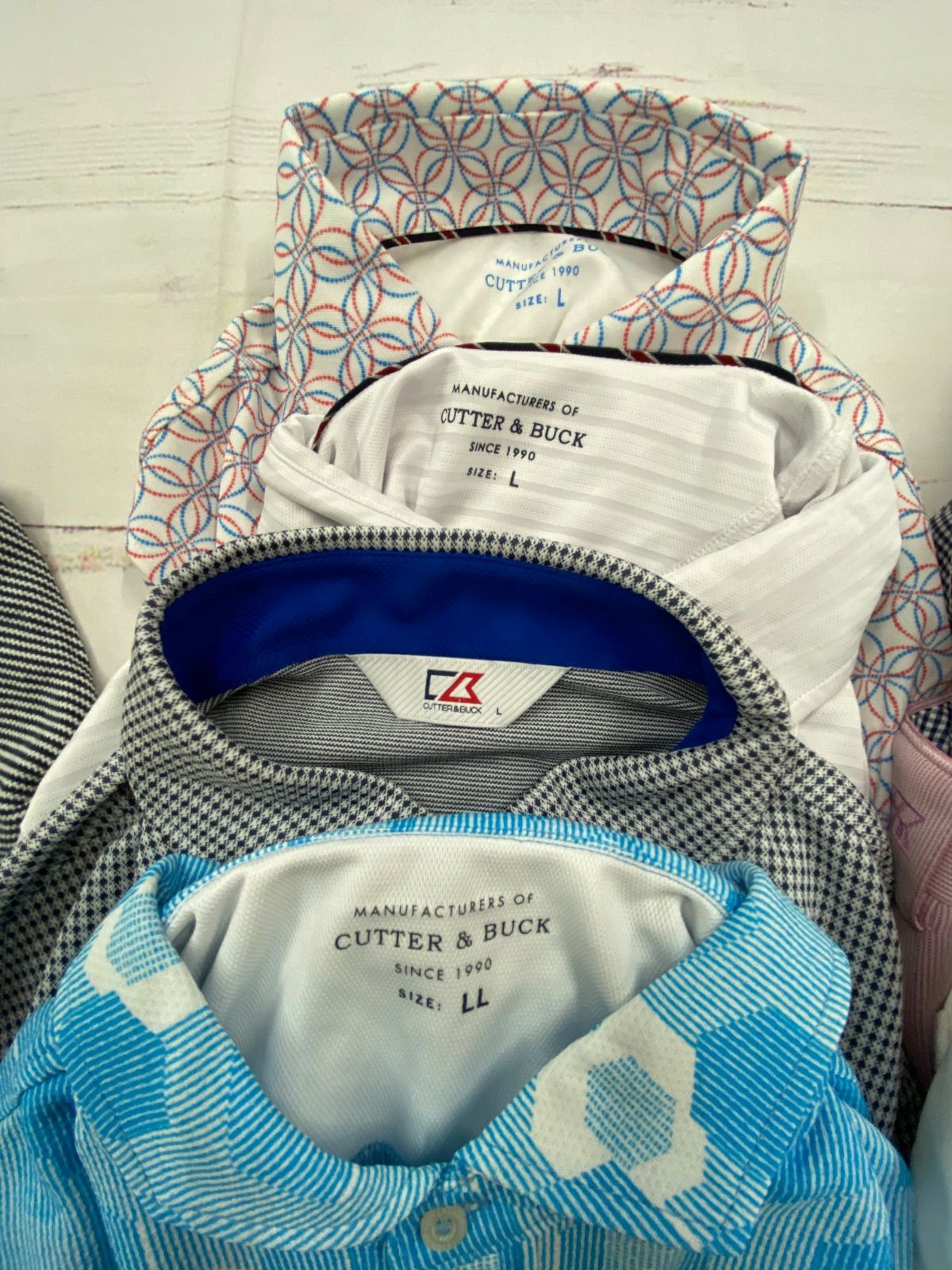 S566◇ メンズ カッターアンドバック CUTTER&BUCK 夏物 ゴルフウェア