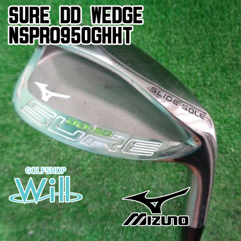 【中古】ウェッジ ミズノ SURE DD WEDGE/NSPRO950GHHT/Wedge/50[7946]