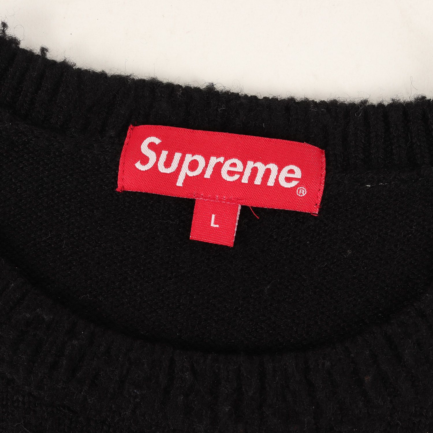美品 Supreme シュプリーム ニット サイズ:L 21AW ブランドロゴ