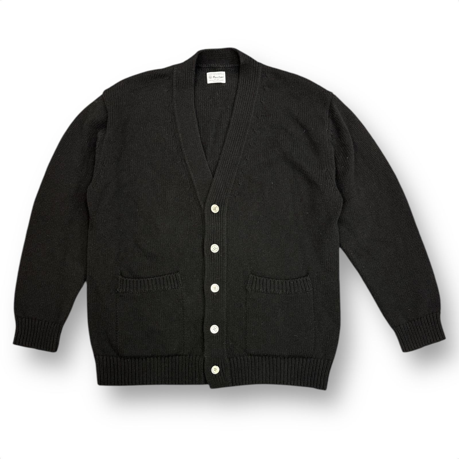 Yonetomi NEW BASIC SOFT LAMB WOOL KNIT CARDIGAN ニット 