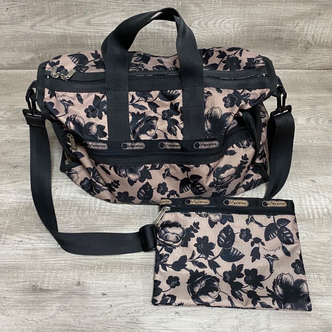Lesportsac 花柄 ボストンバッグとポーチ セット 【公式通販】