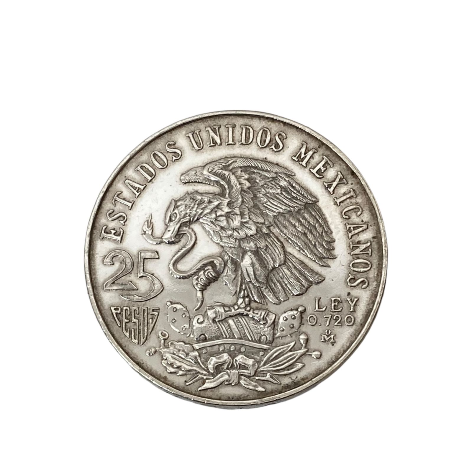メキシコ　オリンピック　銀貨 メキシコ造幣局発行『1968年メキシコオリンピック記念25ペソ銀貨