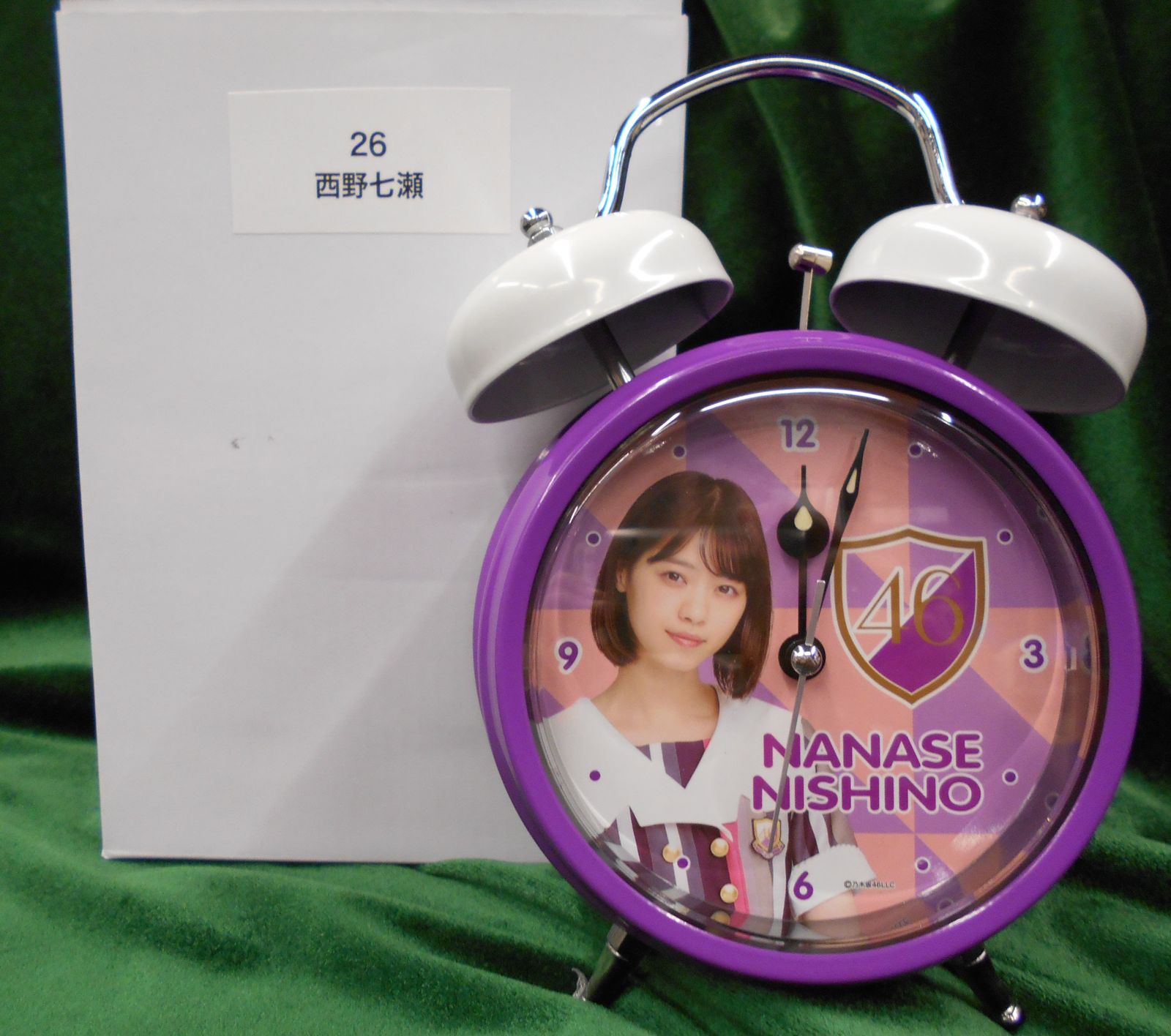 乃木坂46 西野七瀬 個別ボイス目覚まし時計 2016年 白石麻衣・西野七瀬