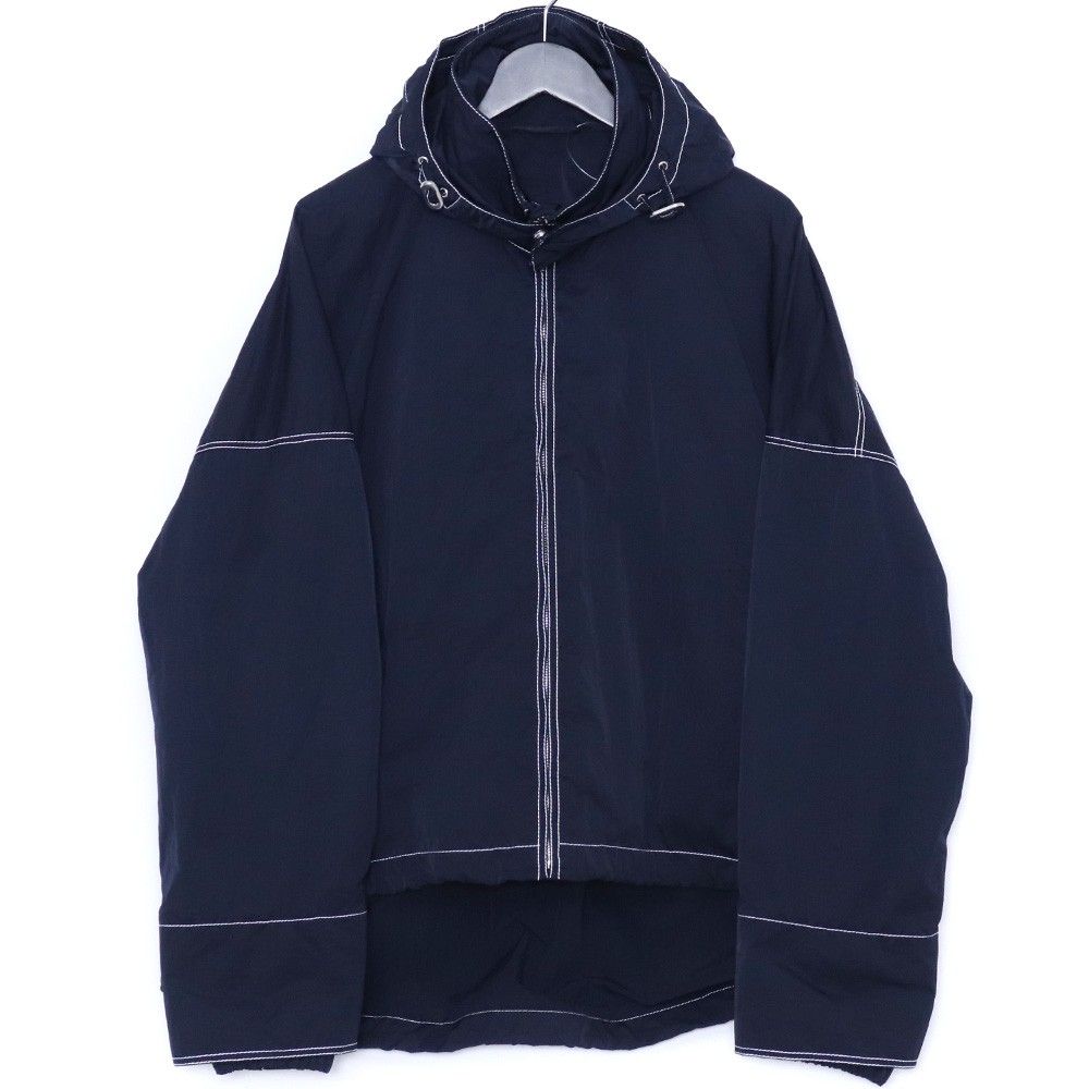 BOTTEGA VENETA ネイビーテックナイロンブルゾン Sサイズ ネイビー