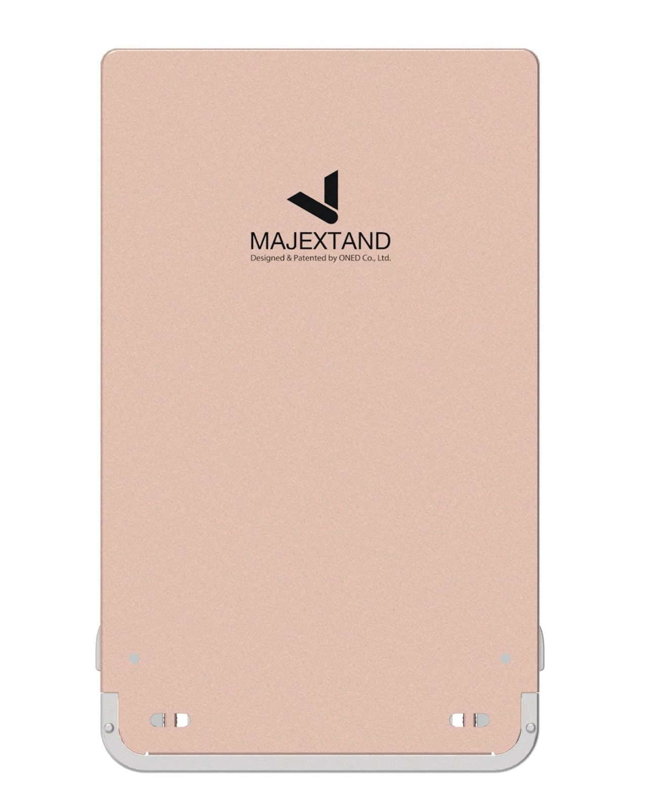 ローズゴールド M 人間工学に基づくスマートフォン|タブレット用スタンド Majextand