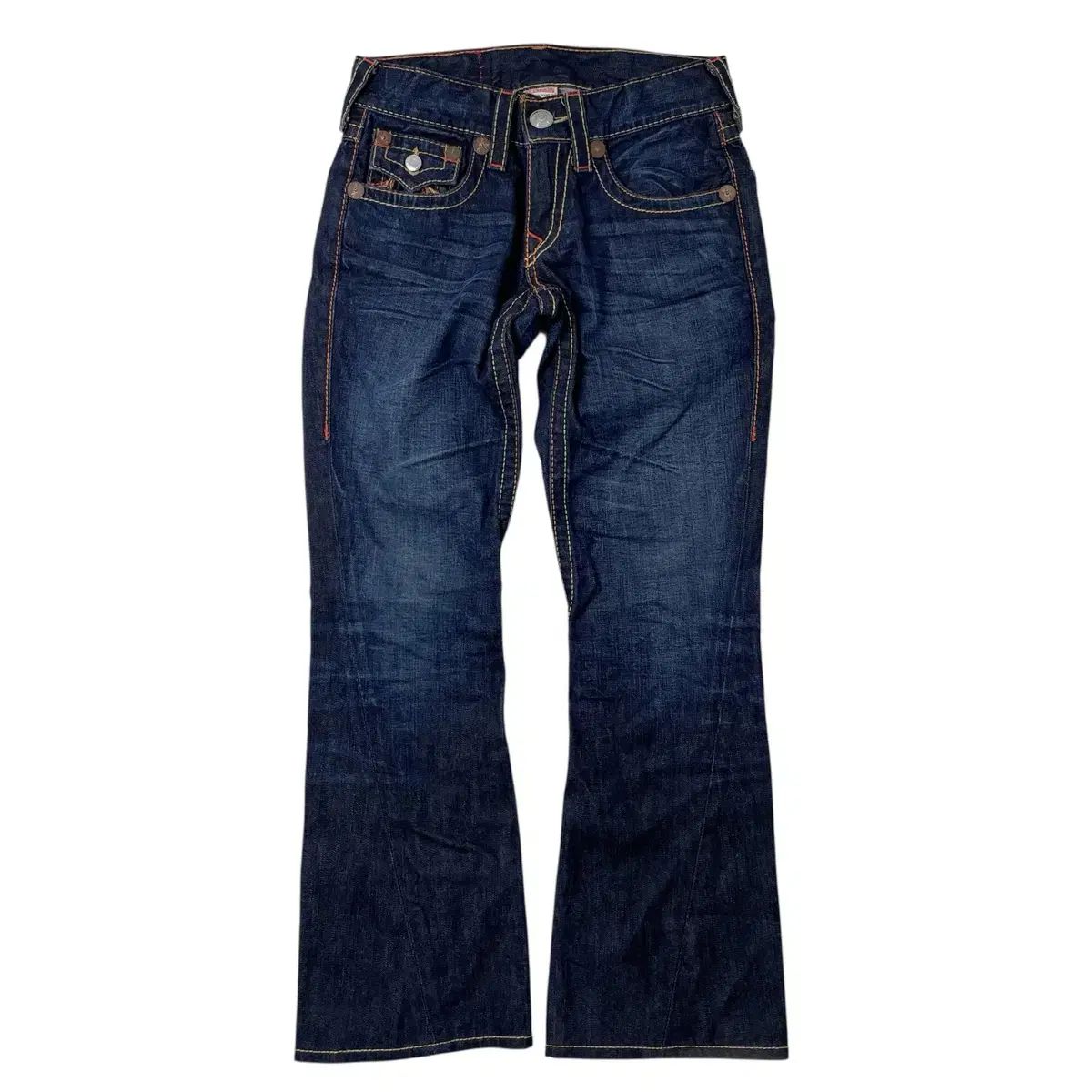 TRUE RELIGION デニム　レインボーステッチ TRUE RELIGION(トゥルーレリジョン) レインボー ジョイ ステッチ