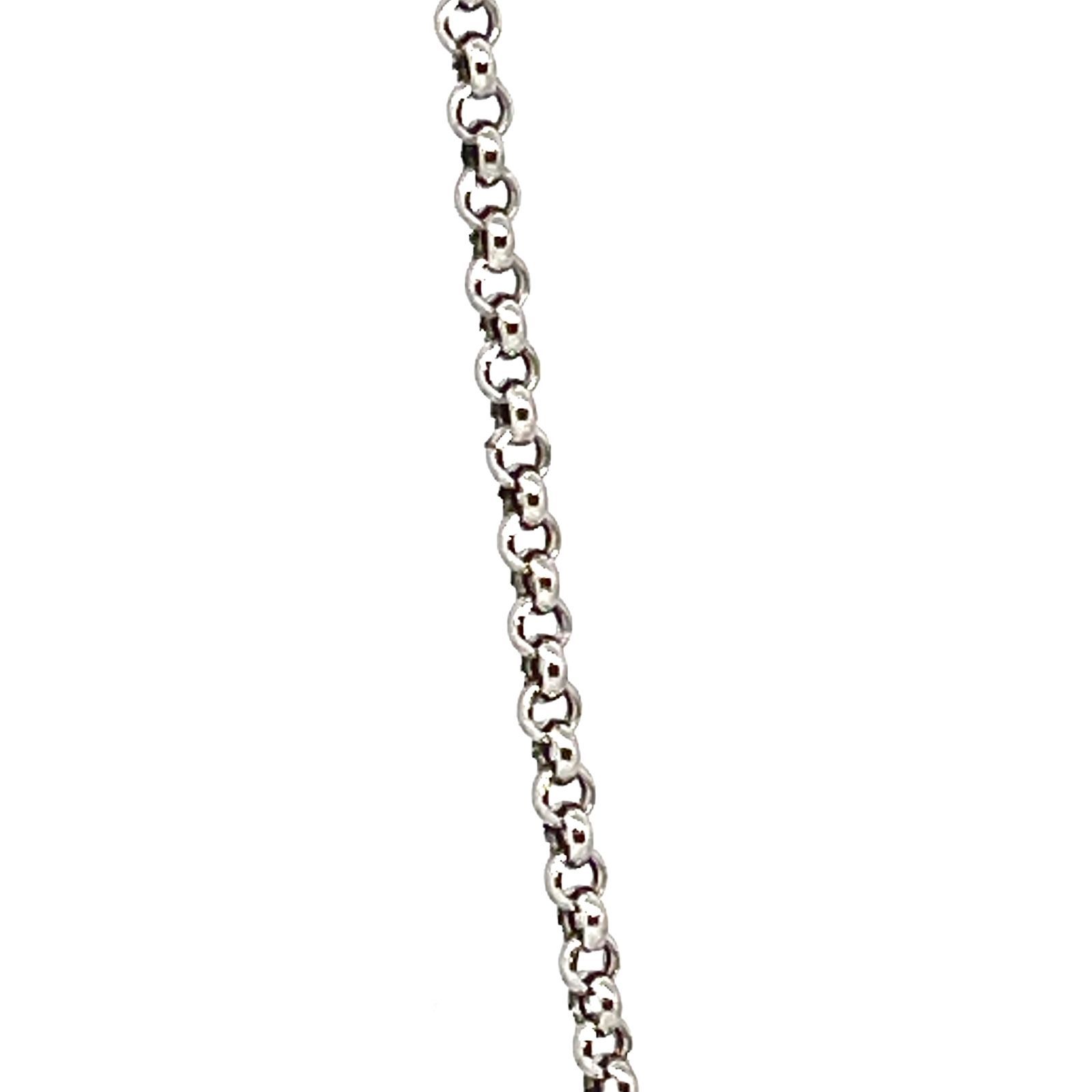 pt850チェーンネックレス スパイクチェーンネックレス Pt850 幅3.0mm 0.8φ 50cm スパイク