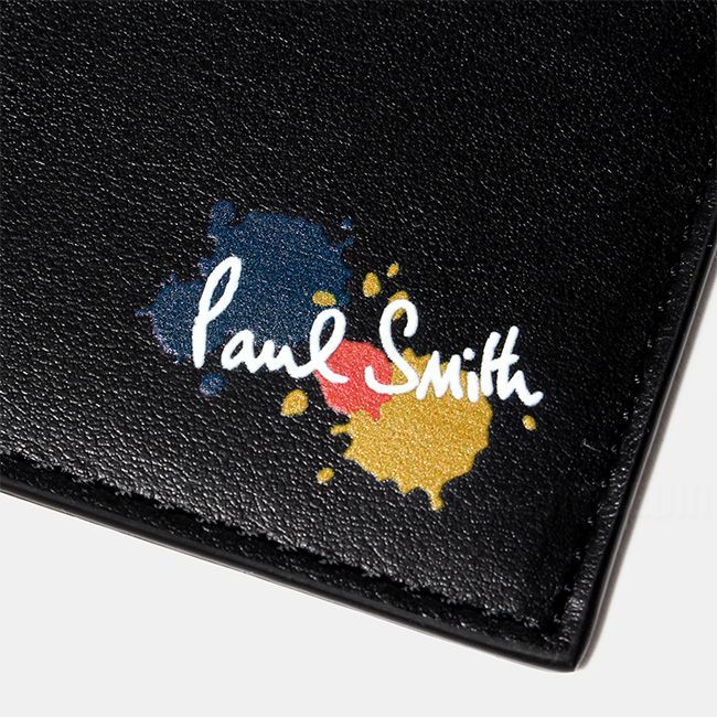 新品未使用】 ポールスミス Paul Smith PAINT SPLATTER CARD CASE