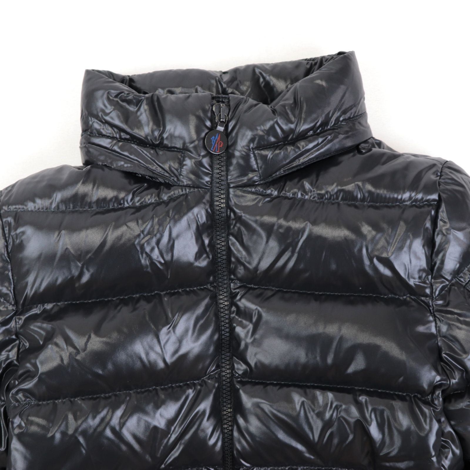 美品 モンクレール モカ ダウンコート ジャケット キッズ 黒 10A/140cm ナイロン フード レディース可 MOKA MONCLER -  メルカリ