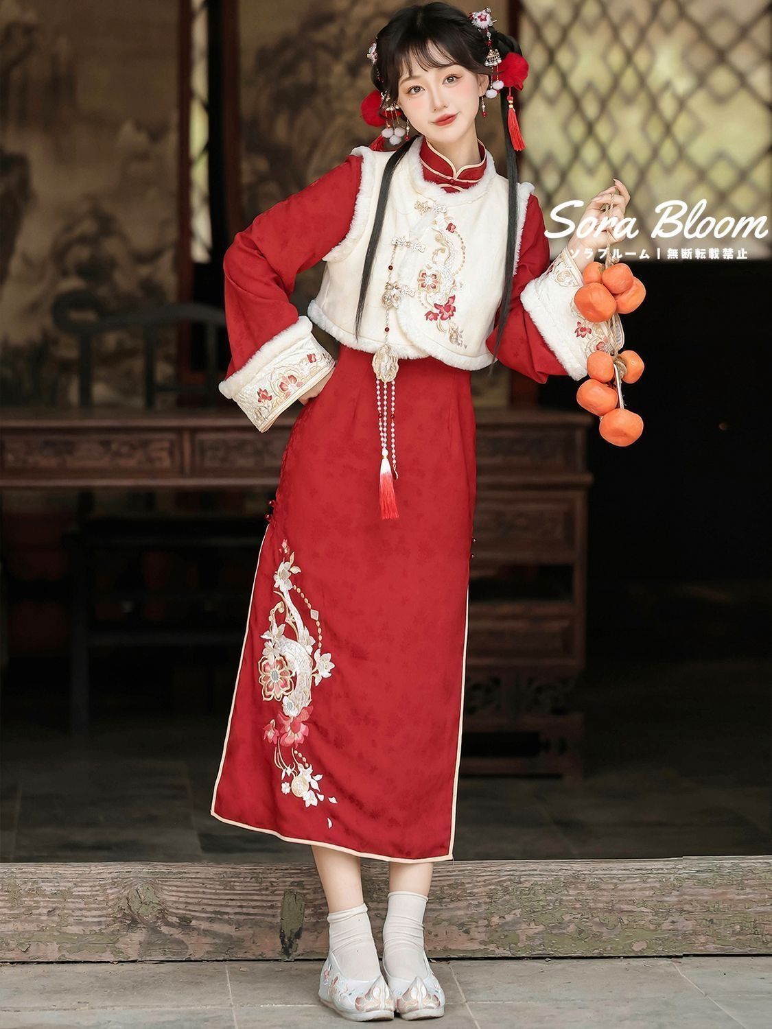 Malymoon限定]セパレート麻雀チャイナ《ハロウィンコスプレ6点セット